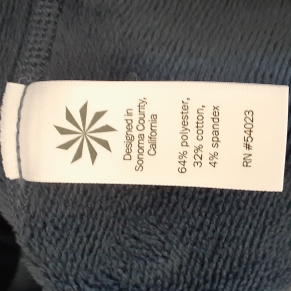 Athleta Blue Zip Hooded Jacket - Picture 7 of 7